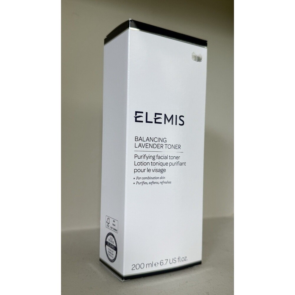 Elemis Balancing Lavender Facial Toner 6.7 oz/ 200ml Purifying NEW Boxed